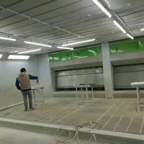 无泵水幕喷漆房